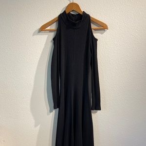 MOSSMAN Designer Black Dress